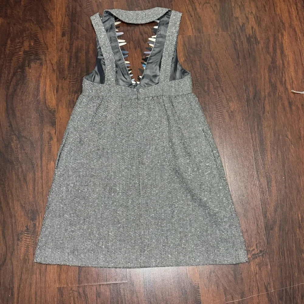 Anna Sui for Target Gossip Girls Collection Elegant Gray Sleeveless Dress 3 XS - Picture 13 of 16